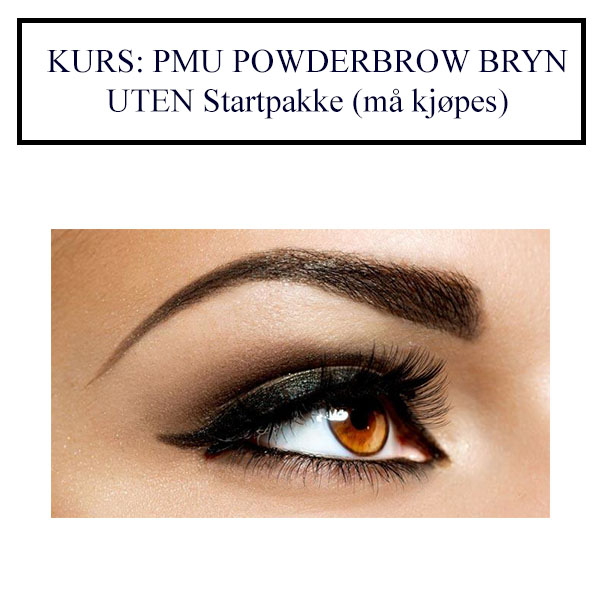 Hovedbilde KURS: PMU POWDER BROWS BRYN UTEN Startpakke (må kjøpes)
