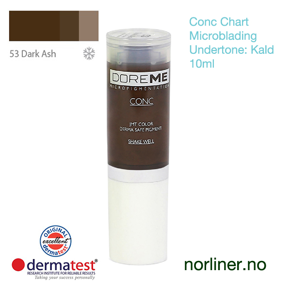 Hovedbilde MT-DOREME #53 Dark Ash til Microblading [Conc Chart] 10ml