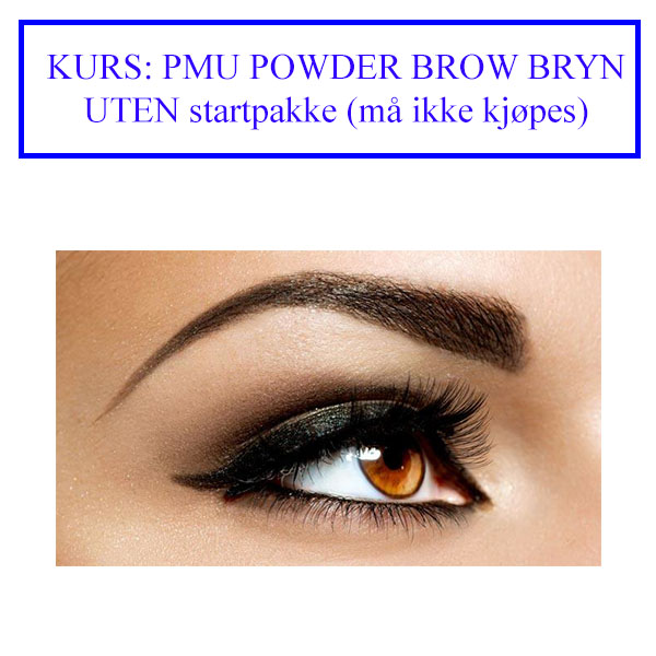 Hovedbilde KURS: PMU POWDER BROWS BRYN UTEN startpakke (må ikke kjøpes)