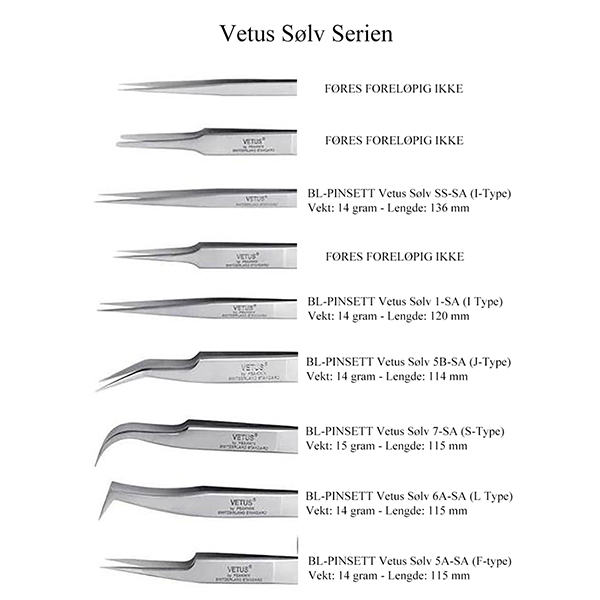 Bilde av BL-PINSETT Vetus Slv 6A-SA (L Type)