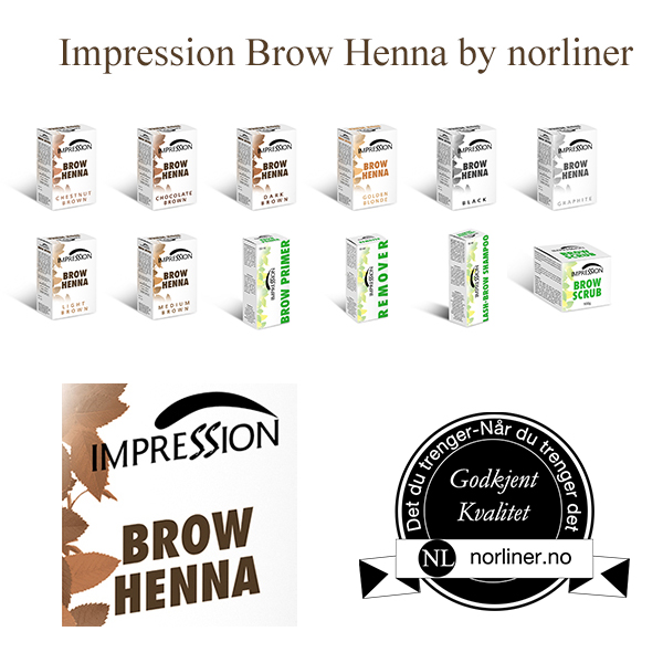 Hovedbilde NL-IMPRESSION BROW HENNA Pulver Brun Sjokolade 10g