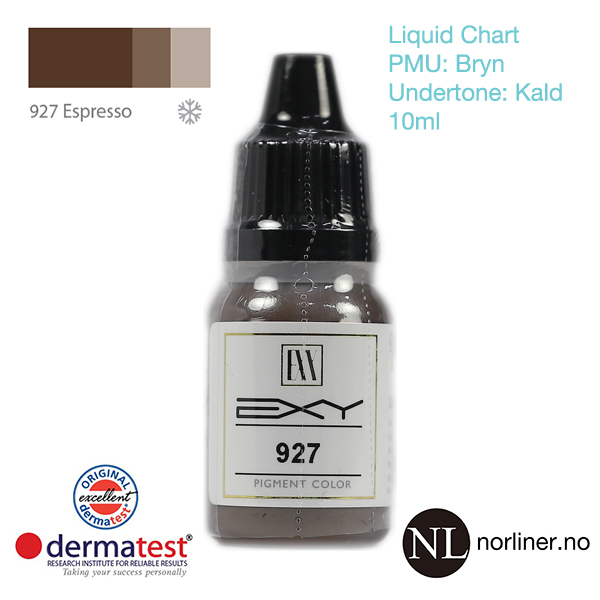Hovedbilde MT-EXY #927 Espresso til PMU Bryn [Liquid Chart] 10ml