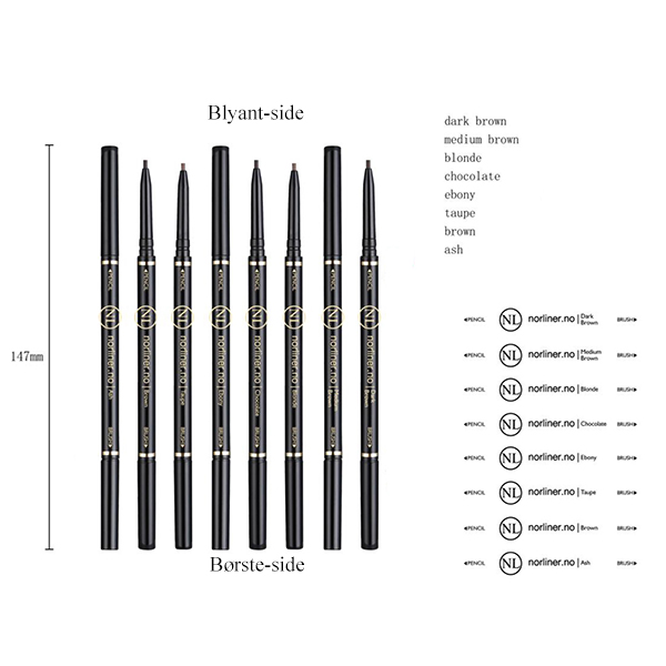 Bilde av NL-Superfine Browliner Dark Brown 12-Pakk!