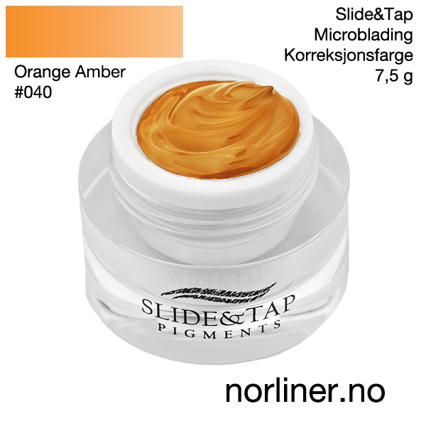 Hovedbilde LB-SLIDE&TAP #040 Orange Amber 7,5g