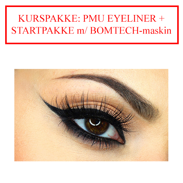 Hovedbilde KURSPAKKE: PMU EYELINER + STARTPAKKE m/BOMTEC-maskin