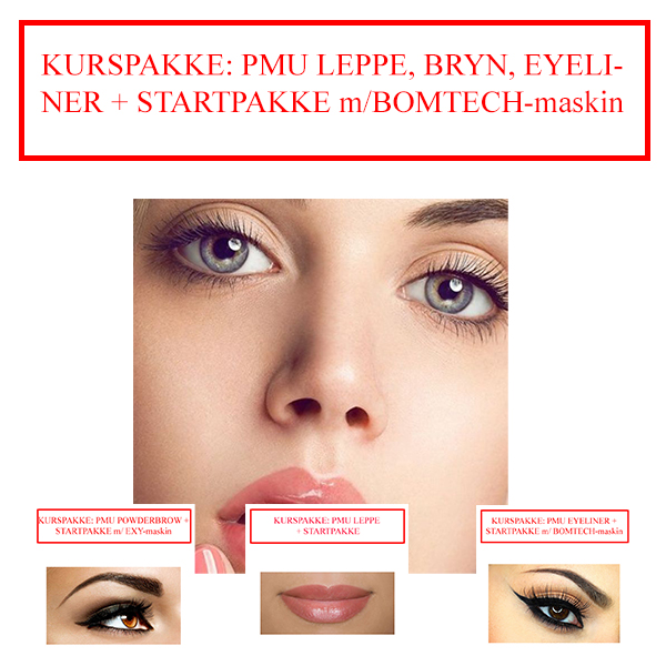 Hovedbilde KURSPAKKE: PMU ALLE TRE + STARTPAKKE m/Bomtech Maskin