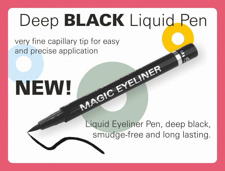 Hovedbilde WW-Magic Liquid Eyeliner Dyp Svart