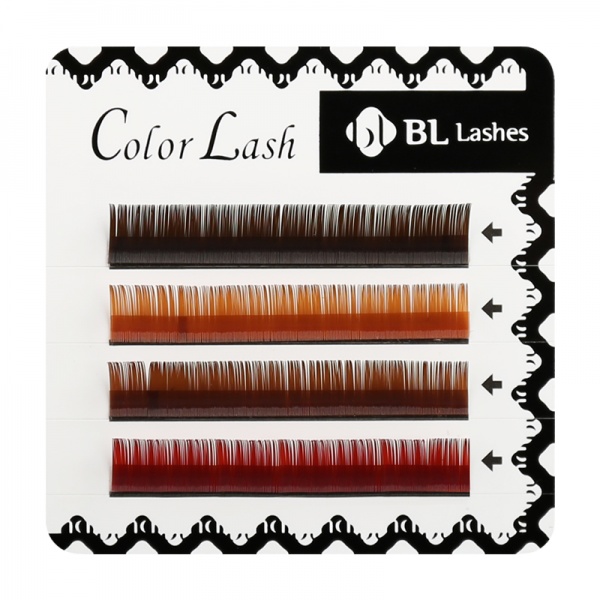Hovedbilde BL-LASER 4-STRIPER COLOR 4xBROWN C-CURL 0,15-11mm