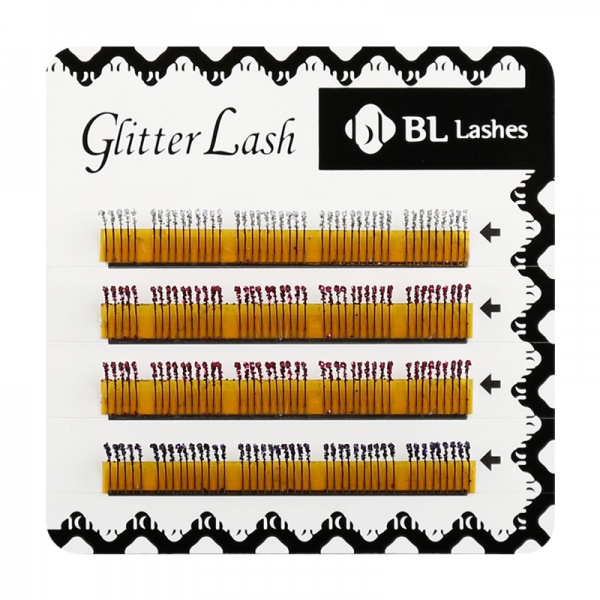 Hovedbilde BL-LASER 4-STRIPER GLITTER-MIX LASH C-CURL 0,15-13mm