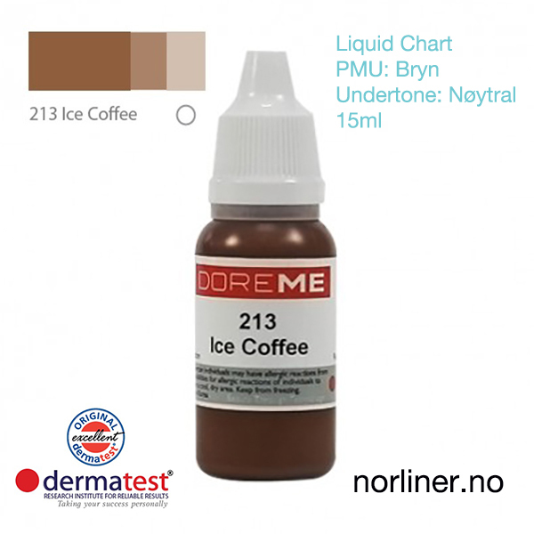 Hovedbilde MT-DOREME #213 Ice Coffee til PMU Bryn [Liquid Chart] 15ml