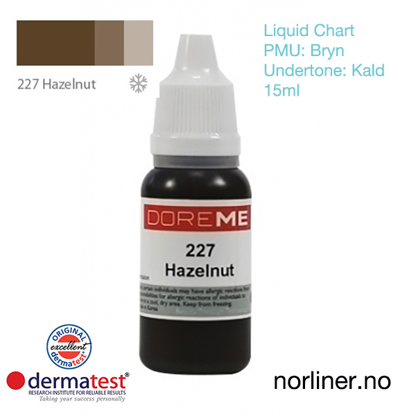 Hovedbilde MT-DOREME #227 Hazelnut til PMU Bryn [Liquid Chart] 15ml