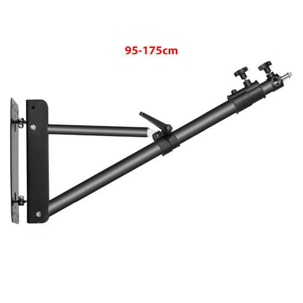 Hovedbilde NL-BEVEGELIG VEGG/TAK-FESTE Ringlampe 95-175cm