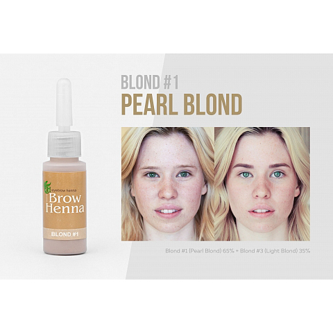 Hovedbilde LB-BH BROW XENNA KIT Blonde Set m/3 Farger 3x10ml