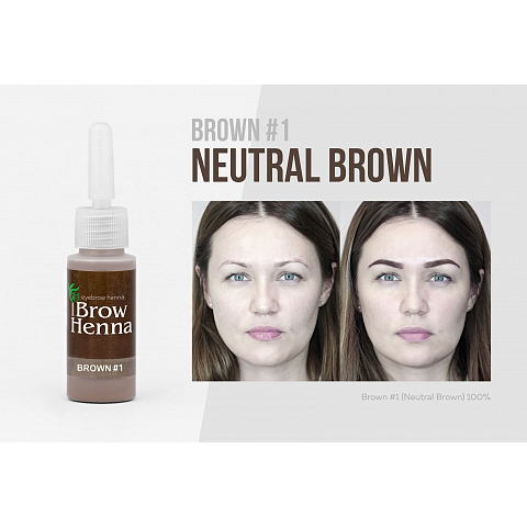 Hovedbilde LB-BH BROW XENNA KIT Brown/Brunette Set m/3 Farger 3x10ml