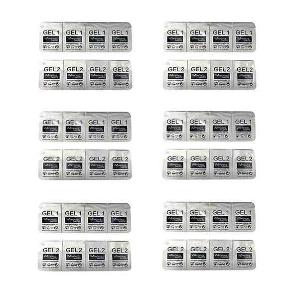 Bilde av WW-GEL, 24 doser (0,25 ml) Gel 1 og Gel 2, m/ pensel