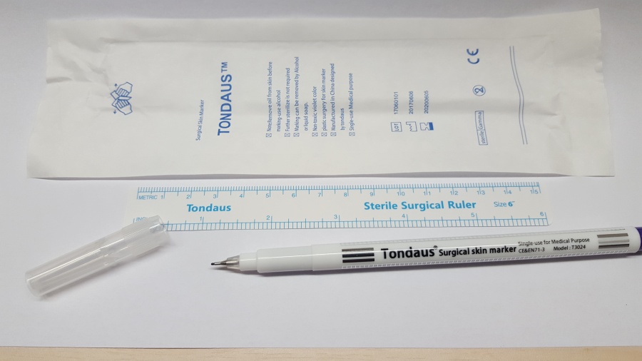 Hovedbilde CT-PERMANENT HUDMARKERINGSPENN M/ERASER