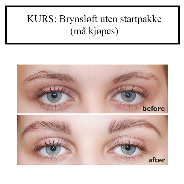 Hovedbilde KURS: Brynsløft uten startpakke (må kjøpes)