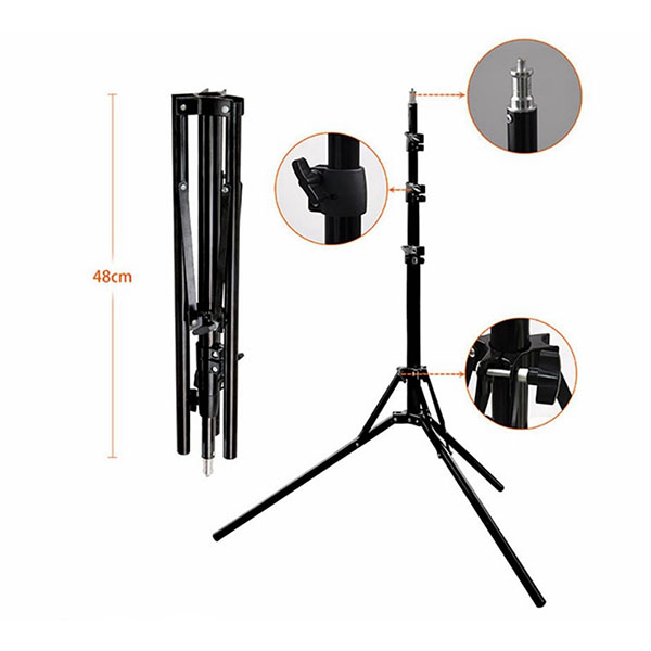 Bilde av NL-RINGLAMPE 40cm RL-20 Med Feste for Mobil