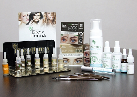 Hovedbilde LB-BH BROW HENNA Stativ for 12 farger