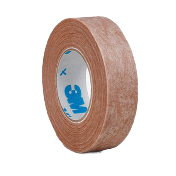Hovedbilde MQ-Tape 3M Micropore - PAPIR - 1,25cm x 9,1m Hypoallergen BRUN