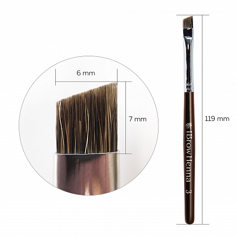 Hovedbilde LB-BH BROW HENNA Pensel #3 Til Tapping Flat