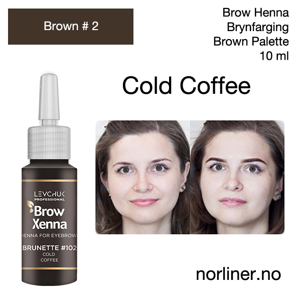 Bilde av LB-BH BROW XENNA Brown #2(102) Cold Coffee 10ml