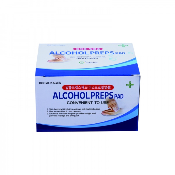 Hovedbilde BL-PREPS PAD / INJEKSJONSTØRK Alcohol Swabs 30x60mm 100 Pakk