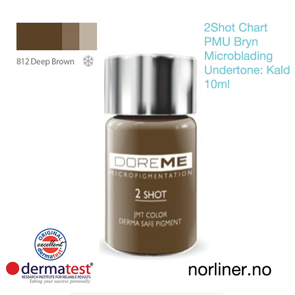 Hovedbilde MT-DOREME #812 Deep Brown PMU Bryn & Microbl. [2Shot Chart] 10ml