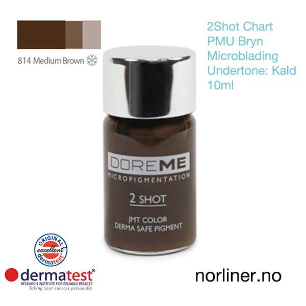 Hovedbilde MT-DOREME #814 Medium Brown PMU Bryn&Microbl. [2Shot Chart] 10ml