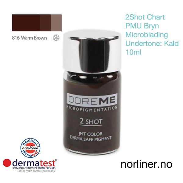 Hovedbilde MT-DOREME #816 Warm Brown PMU Bryn & Microbl. [2Shot Chart] 10ml