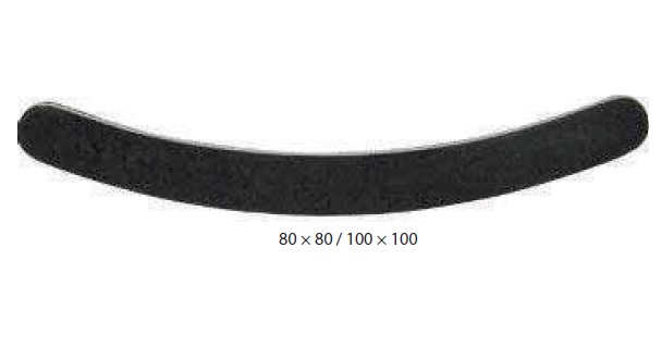 Hovedbilde VD-NEGLEFIL BANANFORM 80/100 -18cm Div. Farger 3-Pakk