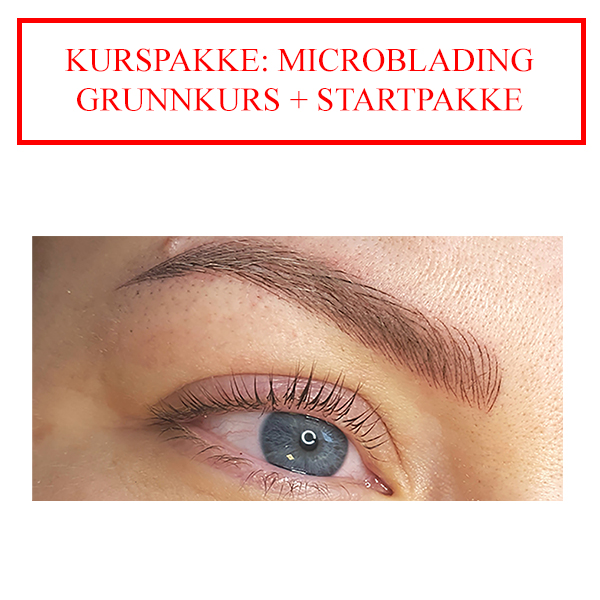 Hovedbilde KURSPAKKE: MICROBLADING GRUNNKURS + STARTPAKKE