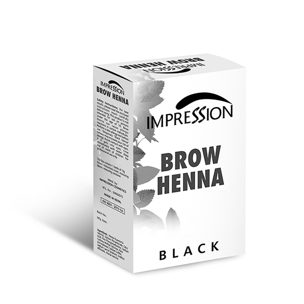 Hovedbilde NL-IMPRESSION BROW HENNA Pulver Sort 10g