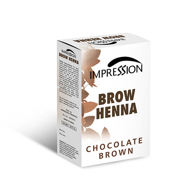 Hovedbilde NL-IMPRESSION BROW HENNA Pulver Brun Sjokolade 10g