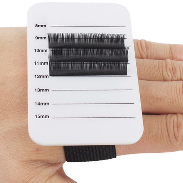 Hovedbilde AB-ARBEIDSPLATE LashHolder Håndholdt Med Strikk Hvit 70x60mm