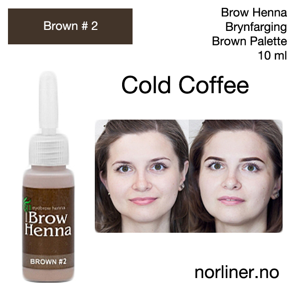 Bilde av LB-BH BROW XENNA Brown #2(102) Cold Coffee 10ml