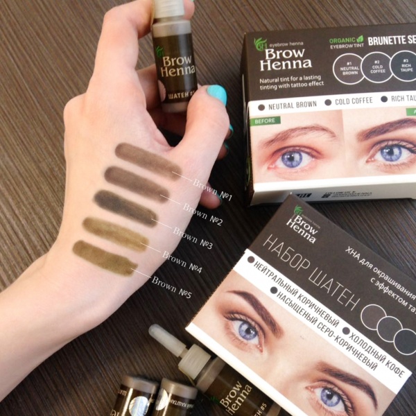 Bilde av LB-BH BROW XENNA Brown #2(102) Cold Coffee 10ml