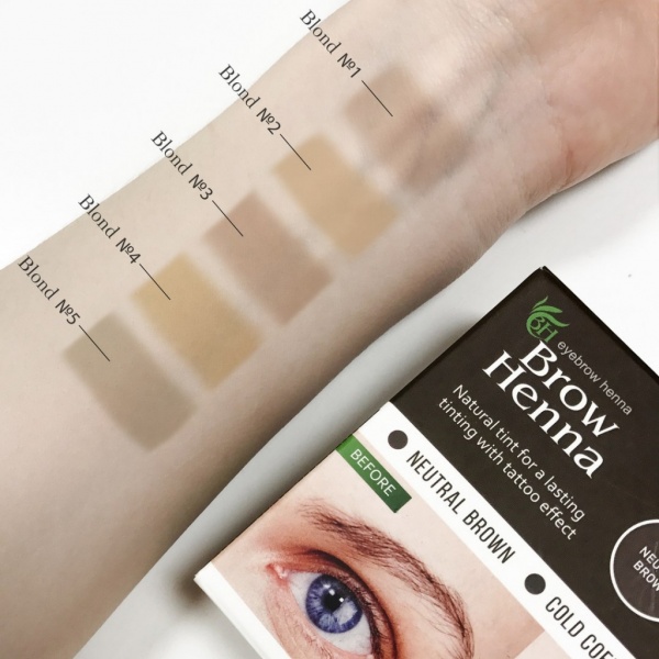 Bilde av LB-BH BROW XENNA Brown #2(102) Cold Coffee 10ml