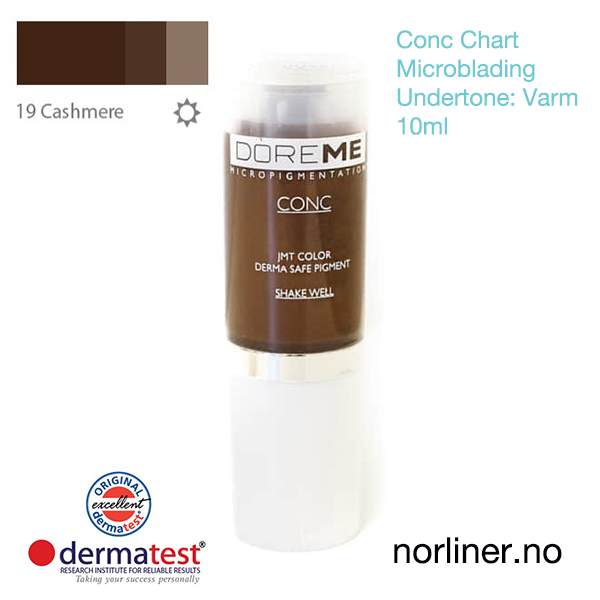 Hovedbilde MT-DOREME #19 Cashmere til Microblading [Conc Chart] 10ml