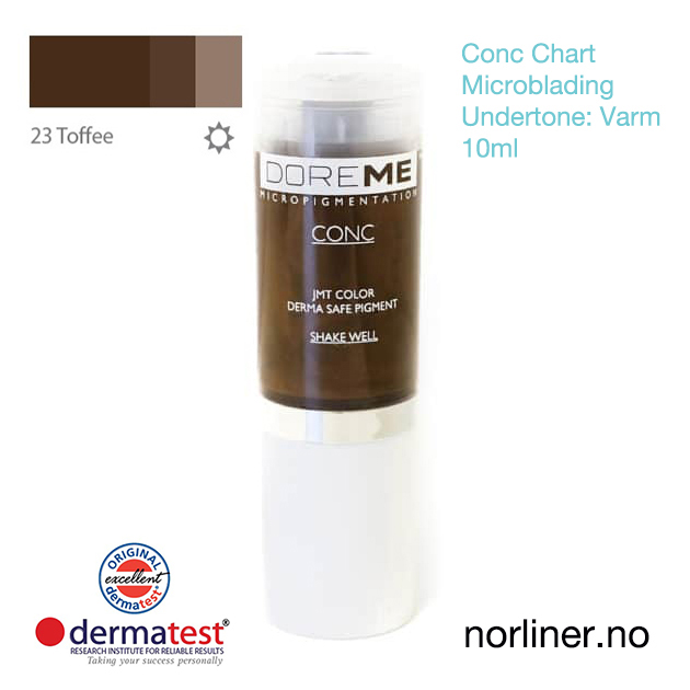 Hovedbilde MT-DOREME #23 Toffee til Microblading [Conc Chart] 10ml