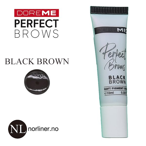 Bilde av MT-DOREME Perfect Brow BLACK BROWN 10ml