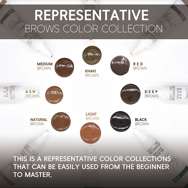 Bilde av MT-DOREME Perfect Brow DEEP BROWN 10ml